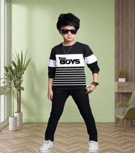 Cute N Tight Boys Casual Sweatshirt Track Pants