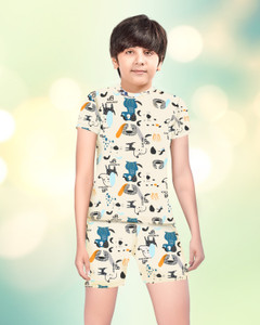 JACKBOY Boys Casual T-shirt Shorts