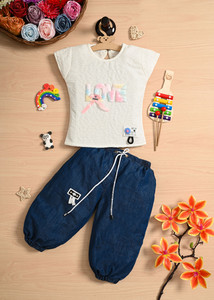 TAILORWOMEN Baby Girls Casual Top Jeans