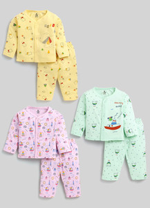 TINY BINY Baby Boys & Baby Girls Casual Top Pyjama