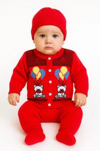 Shakubhar Baby Boys & Baby Girls Casual Sweater Pyjama
