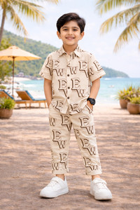ANJALI IMPEX Boys Casual Shirt Pant