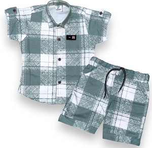 Fluemart Baby Boys Casual Shirt Pant