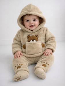 maanya Baby Boys & Baby Girls Casual Sweatshirt Trouser