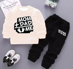 TEENS LAND Baby Boys & Baby Girls Casual T-shirt Trouser