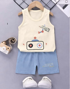 PROMISE KID Baby Boys & Baby Girls Casual T-shirt Shorts