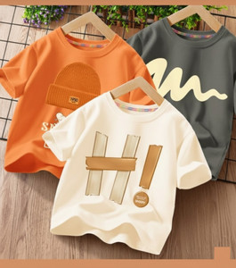 JUBA FASHION Baby Boys Printed Cotton Blend Regular T Shirt