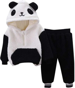 CLOTHCOTTAGE Girls Party(Festive) Sweatshirt Sweatpant