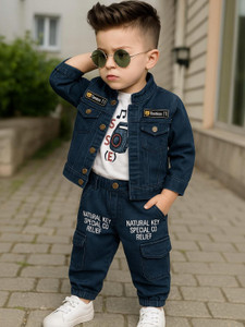 Ferry Street Boys Casual Jacket Jeans, T-shirt