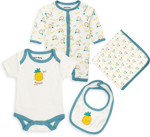 Smart Baby Baby Boys & Baby Girls Casual Bodysuit Bib