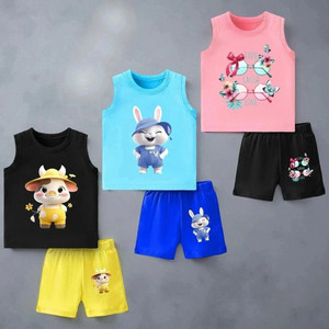 Lavi-Tavi Baby Boys & Baby Girls Casual T-shirt Shorts
