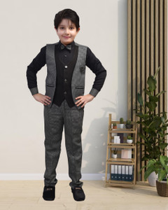 Zolario Boys Party(Festive) Waistcoat Shirt