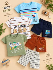 Blushh Berry Boys Casual T-shirt Shorts