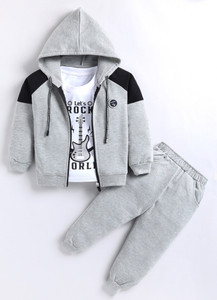 carrydreams Boys Casual Jacket T-shirt, Trouser