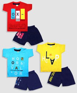 NEW TRINATH HOSIERY Boys Casual T-shirt Shorts
