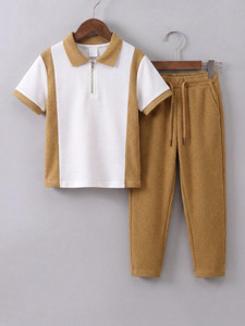Try This Boys Casual T-shirt Track Pants