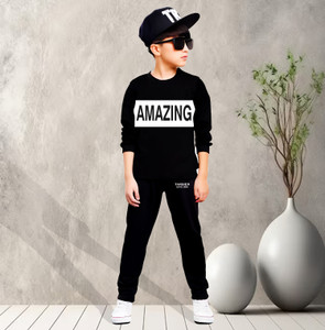 tarsier Boys Casual T-shirt Track Pants
