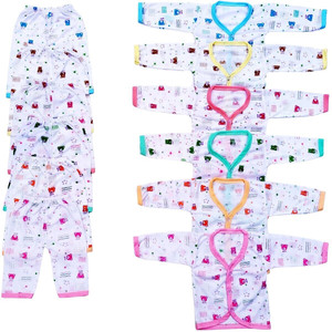 Vfirst Baby Boys & Baby Girls Casual Shirt Pyjama