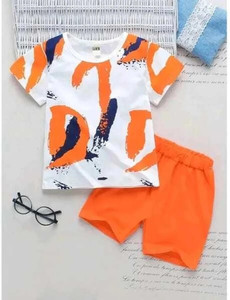 SRP COLLECTION Baby Boys & Baby Girls Casual T-shirt Pant