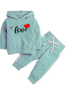AVOVU Boys & Girls Party(Festive) Sweatshirt Sweatshirt, Sweatpant