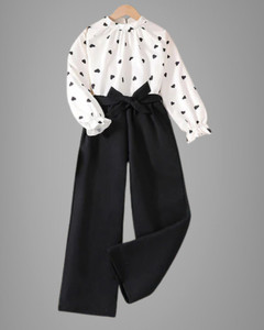 LEERUKA Girls Casual Top Trouser