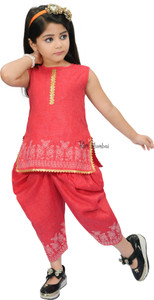 Samshil Fashion Girls Casual Top Dhoti Pant