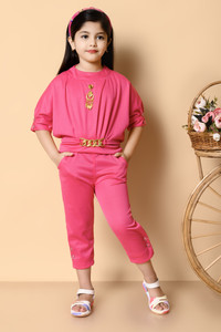 Z NEW KOLPONA FASHION Girls Party(Festive) Top Pant