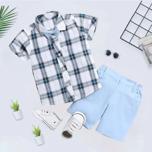 Woxaa Boys Party(Festive) Shirt Shorts
