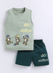 CUTOPIES Baby Boys & Baby Girls Casual T-shirt Shorts