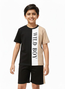 KEESOR Boys Casual T-shirt Shorts