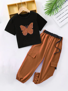 Favorite Store Girls Casual T-shirt Pant