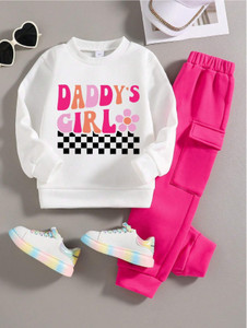 ff fun Girls Disney Princess Party(Festive) T-shirt Pant