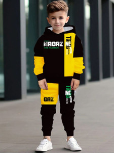DRUZZEE Baby Boys & Baby Girls Casual T-shirt Track Pants