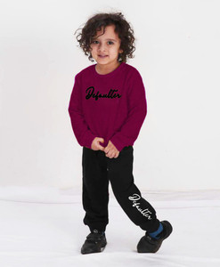 Patche Baby Boys & Baby Girls Casual Sweatshirt Track Pants
