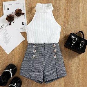 Ninas Baby Girls Casual T-shirt Shorts