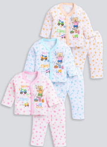 SHINING4 Baby Boys & Baby Girls Casual T-shirt Pyjama