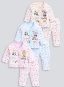 SHINING4 Baby Boys & Baby Girls Casual T-shirt Pyjama