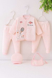 KIDS PARYANIS Baby Boys & Baby Girls Party(Festive) Sweatshirt Bib, Sweatpant, Cap, Bootie