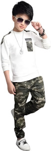 Sagar Impex Boys Casual T-shirt Trouser