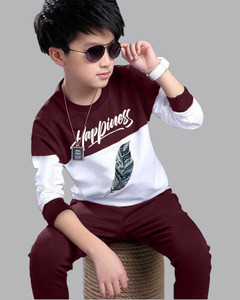 FastColors Boys & Girls Casual T-shirt Track Pants