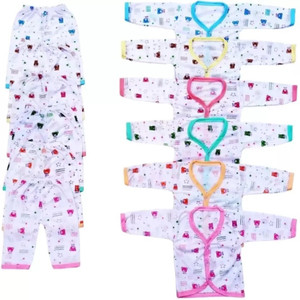 Kifayati Daam Baby Boys & Baby Girls Casual Dress Pyjama