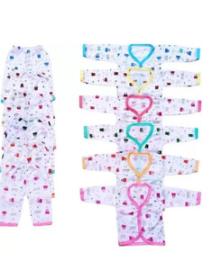Kifayati Daam Baby Boys & Baby Girls Casual Dress Pyjama