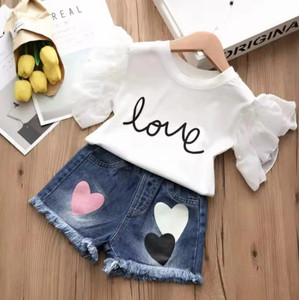 Aazzeen fashion Baby Girls Party(Festive) Top Shorts