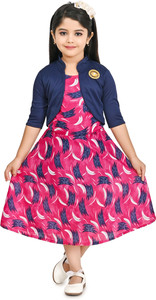 carrydreams lifestyle Girls Party(Festive) Dress Jacket
