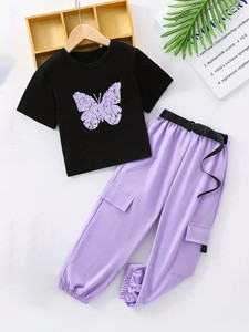 Favorite Store Girls Casual T-shirt Pant