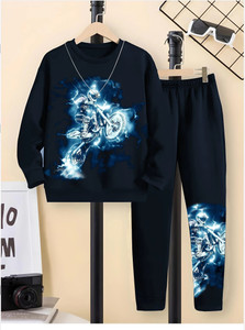 FastColors Boys Casual T-shirt Track Pants