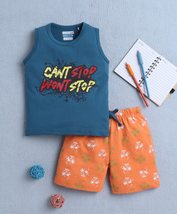 BUMZEE Boys Casual T-shirt Shorts