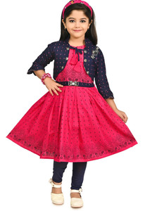 ASIFA Girls Party(Festive) Dress Legging, Jacket