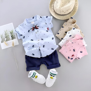 Woxaa Boys Party(Festive) Shirt Shorts