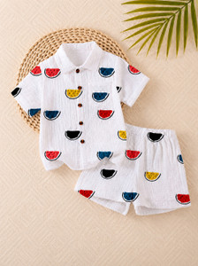 BAREBLISS Boys Casual Shirt Shorts